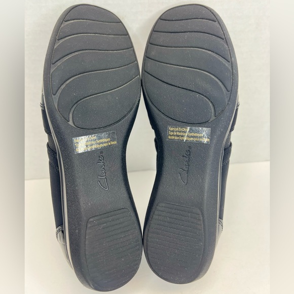 Clarks Collection Gael Rex Black Croc Print Loafer Shoes 26102169 Size 10M XLNT - Picture 13 of 14